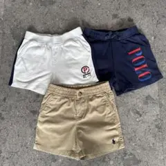 RALPH LAUREN ハーフパンツ3枚
