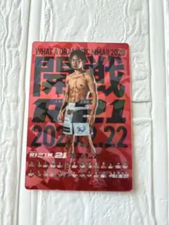 RIZIN ポテトスティック　ポスターカードコレクション