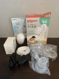 【おまけ付】Pigeon ピジョンさく乳器 母乳アシスト 電動Handy Fit