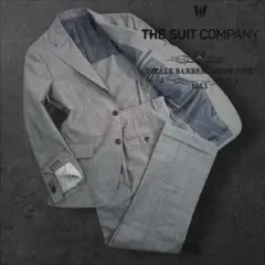 極美品 The Suit Company×Canonico スーツ サイズS相当