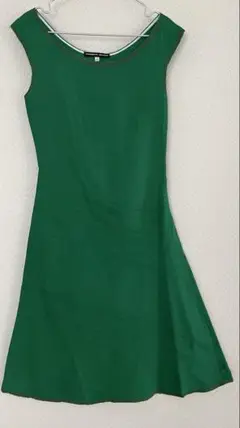 ◆ROBERTO MUSSO◆グリーン Aラインドレス 40