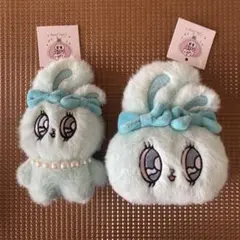 【新品セット】エスターバニー　ミニ　ぬいぐるみ　コインケース　グリーン