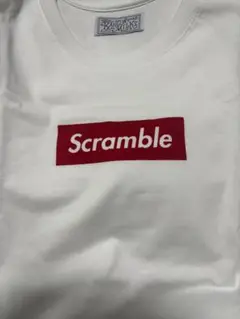スクランブル　ワンポイント　ロゴTシャツ