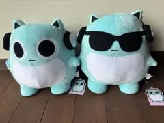 ブルーハムハム　もちもち　BIG ぬいぐるみ　2種セット　BLUE HAMHAM