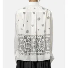 SACAI BANDANA OPAL SHIRT deuxiemeclasse
