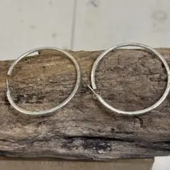 カレンシルバー　ピアス　ハンドメイド