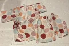 美品！くろわっさんす　べべ　甚平　お祭り　95cm