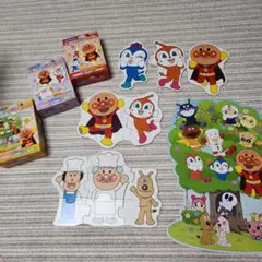 アンパンマン はじめてのパズル step1～3 3個セット