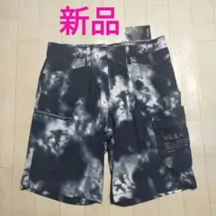 新品　村上被服 VILEA ハーフパンツ　ワーク　カジュアル　アウトドア　総柄