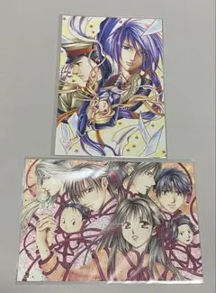 ふしぎ遊戯 原画展 ポストカード　玄武　白虎
