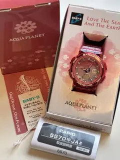 AQUA PLANET BABY-G 腕時計　専用箱付 2025年最新】カシオ BABY-G アクアプラネットの人気アイテム