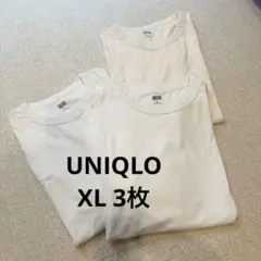 UNIQLO クルーネックT シャツ★3枚セット★XLサイズ