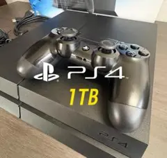 【中古】PS4 1TB 欠品なし（送料無料）