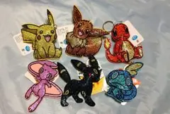 ポケットモンスター キラキラキーホルダー セレクト２点　ピカチュウ　イーブイ