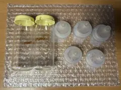 ピジョン　母乳実感　100ml哺乳瓶×2 乳首×5