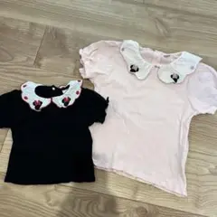 futatuta ミニーマウス Tシャツ 2枚セット (80, 140)