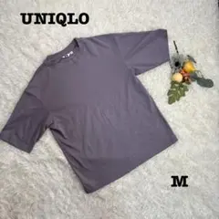 良品❗️ユニクロ/Tシャツ/紫・パープル/サイズM