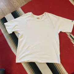ハリウッドランチマーケット 白 半袖 Tシャツ リラックスフィット　ワンサイズ