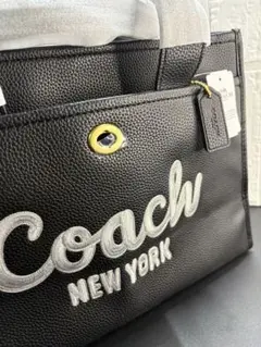 COACHトートバッグ　2WAY　CAM75 SVBL