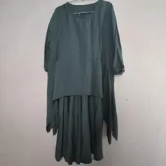 お値引き交渉承ります。オリーブグリーン セットアップ