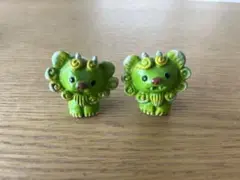 シーサー　フィギュア2体セット