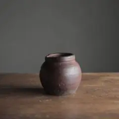 越前お歯黒壷(参考品)  六古窯 小壷 越前お歯黒壷(参考品) 六古窯 小壷