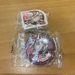 鬼滅の刃　くら寿司　童磨　缶バッジ　消しゴム