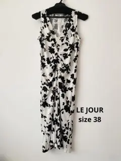 LEJOURルジュール 花柄ノースリーブワンピース