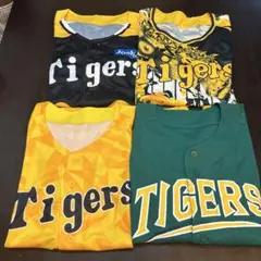 阪神タイガース　ウル虎の夏　フリーサイズ　ユニフォーム　4枚セット①
