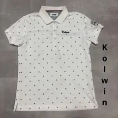 Kolwin ドット柄 ポロシャツ レディース