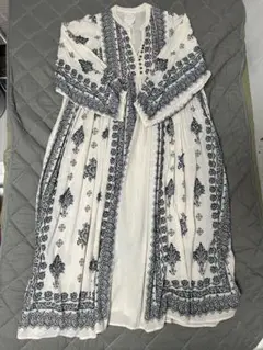 CRAFT STANDARD BOUTIQUE パネル柄ボリュームワンピース