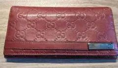 GUCCI 長財布 赤