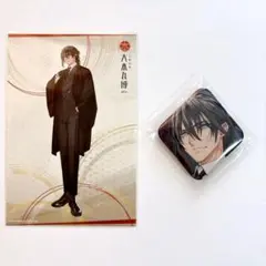 刀剣乱舞 大本丸博 スクエア缶バッジ ポストカード 孫六兼元 vol.13