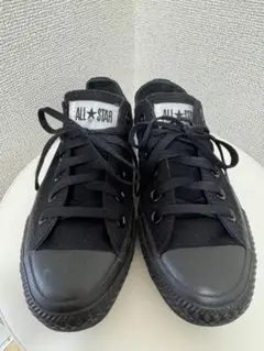 ALL STAR ブラック ローカットスニーカー