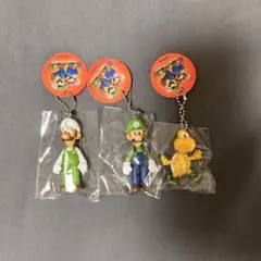 スーパーマリオ マスコットフィギュア　キーホルダー　3点セット
