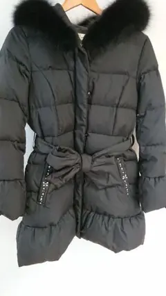 最終値下げ 美品 レッセパッセ ダウンコート ブラック