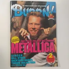 BURRN! バーン! 2000年 2月号 METALLICA  メタリカ