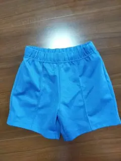 青いハーフパンツ 130cm 体操服