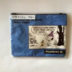 スヌーピー 70周年記念 サコッシュ ブルー