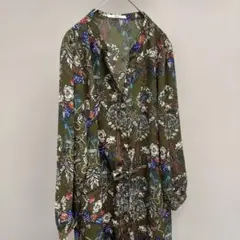 羽織れる　ワンピース