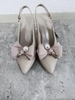 JILL by JILLSTUART 2wayパールリボン付きパンプス未使用M