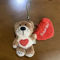 Suzy's Zoo クマのぬいぐるみストラップ