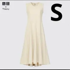 UNIQLO x Theory ノースリーブロングワンピース　S