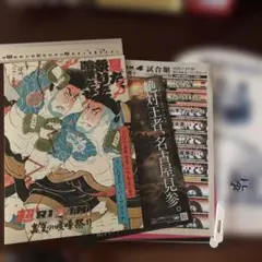 格闘技関連冊子とうちわセット