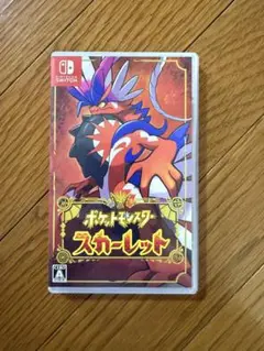 Nintendo Switch ソフト　ポケットモンスター スカーレット