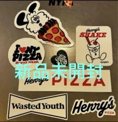 希少　henry's pizza ステッカー　限定 girls dont cry Verdy Henrys pizza ステッカー セット ガールズドントクライ