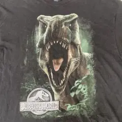 ジュラシック・ワールド T-Rex Tシャツ ブラック 古着 映画 ムービー