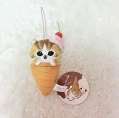 mofusand アイスにゃんマスコット さくらんぼ