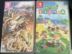 どうぶつの森・ドラゴンボールファイターズ・スプラトゥーン2 セット
