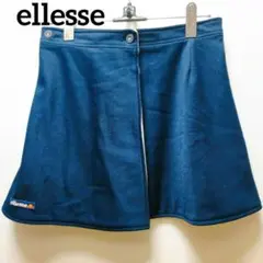 ellesseエレッセ ネイビー　ホワイトリバーシブル スカート　スカート　66